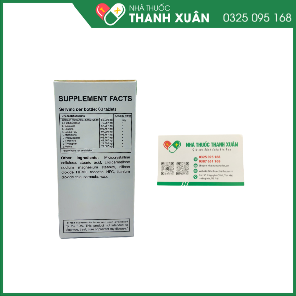 KVD Kidney Care bổ sung acid amin và calci cho người bệnh thận